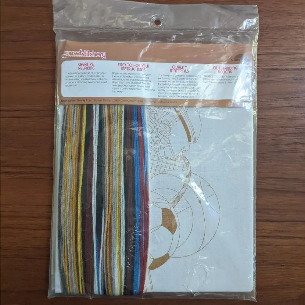 NEW Kit Embroidery 